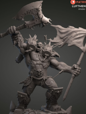 Garrosh Hellscream 3D Model