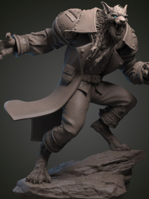 Genn Greymane 3D Model