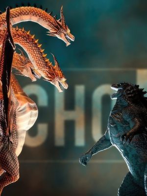 Godzilla vs Ghidorah 3D Model