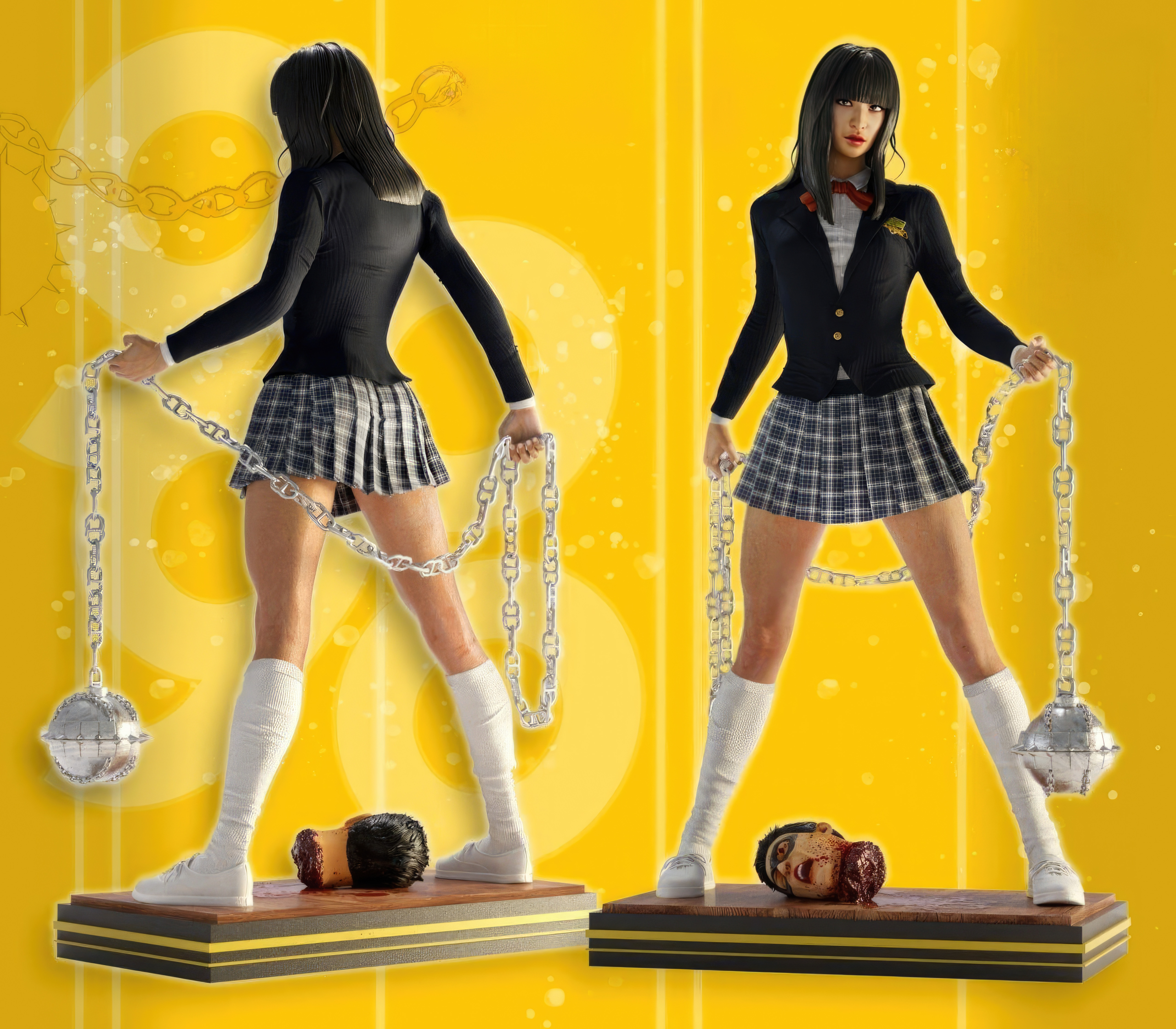 Gogo Yubari 3D Model