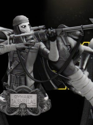 Grievous Warrior Bust 3D Model