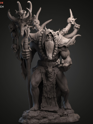Gul'dan 3D Model