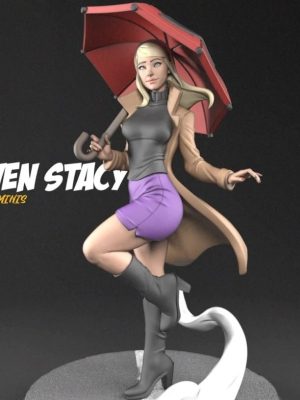 Gwen Stacy 3D Model