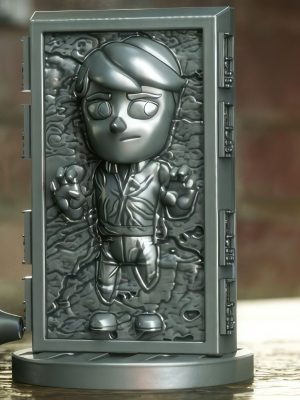 Han Solo in Carbonite Chibi 3D Model