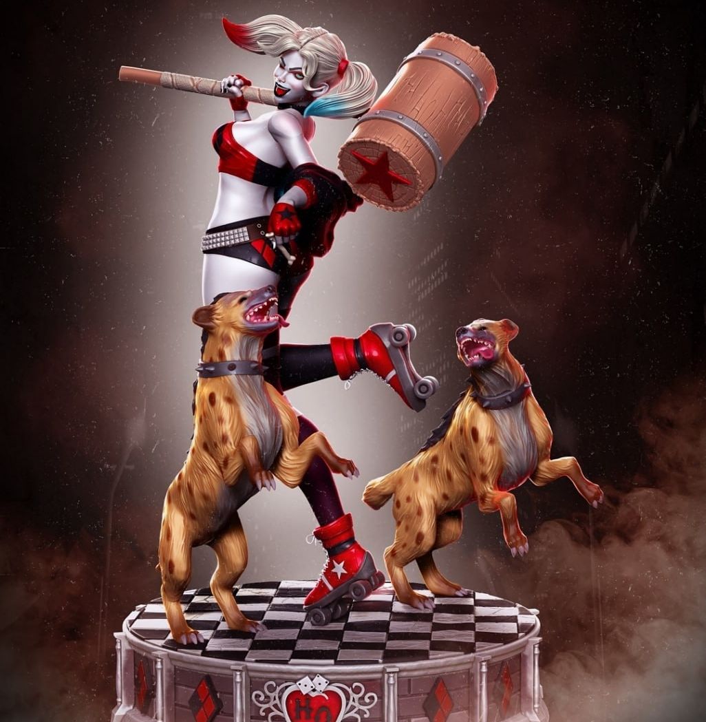 Harley Quinn 3D Model