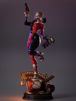 Harley Quinn 3D Model