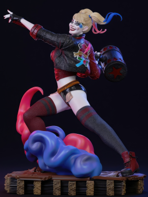 Harley Quinn 3D Model