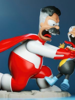 Homini-Man Chibi 3D Model