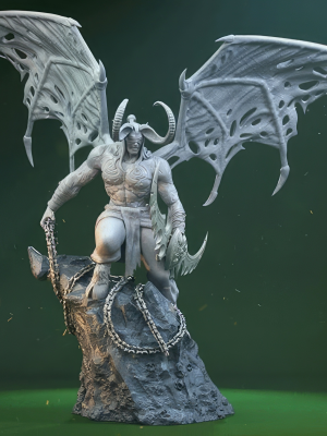 Illidan Stormrage 3D Model