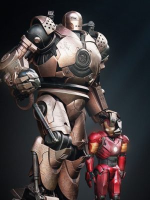 Iron Monger Sculpture 3D Model