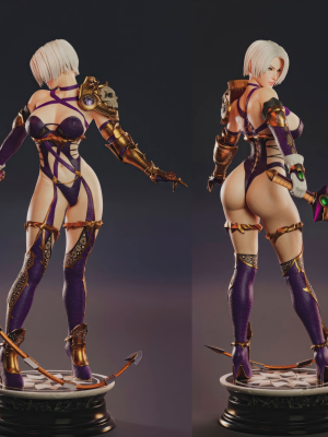 Ivy Valentine Soul Calibur 3D Model