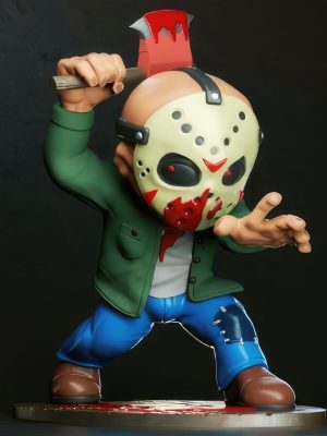 Jason Voorhees Chibi 3D Model