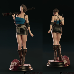 Jill Valentine 3D Model