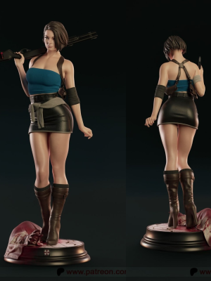 Jill Valentine 3D Model