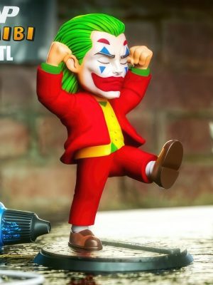 Joker Chibi 3D Model