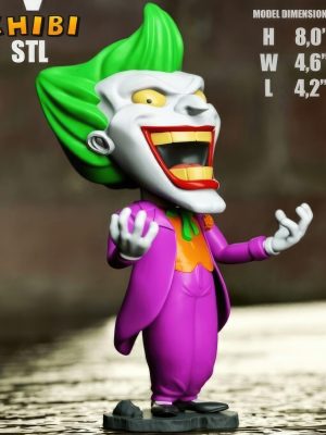 Joker Chibi 3D Model