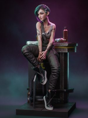 Judy Álvarez 3D Model