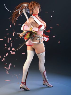 Kasumi 3D Model