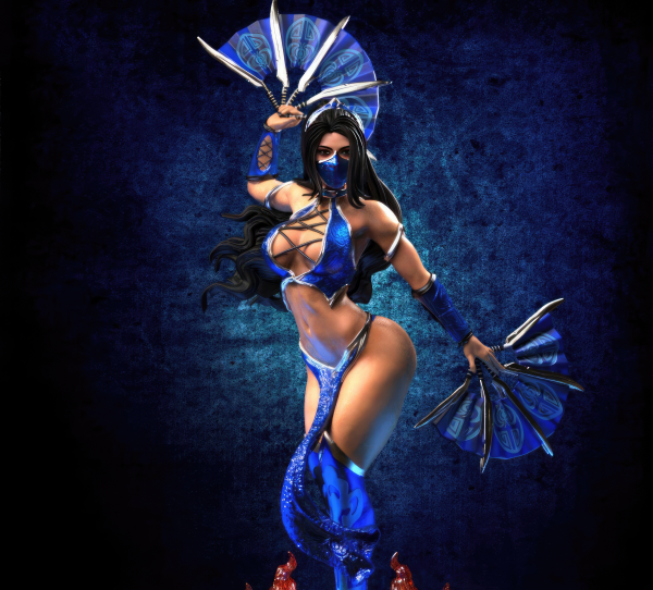 Kitana 3D Model