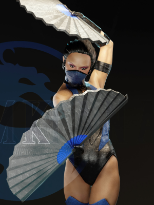 Kitana 3D Model