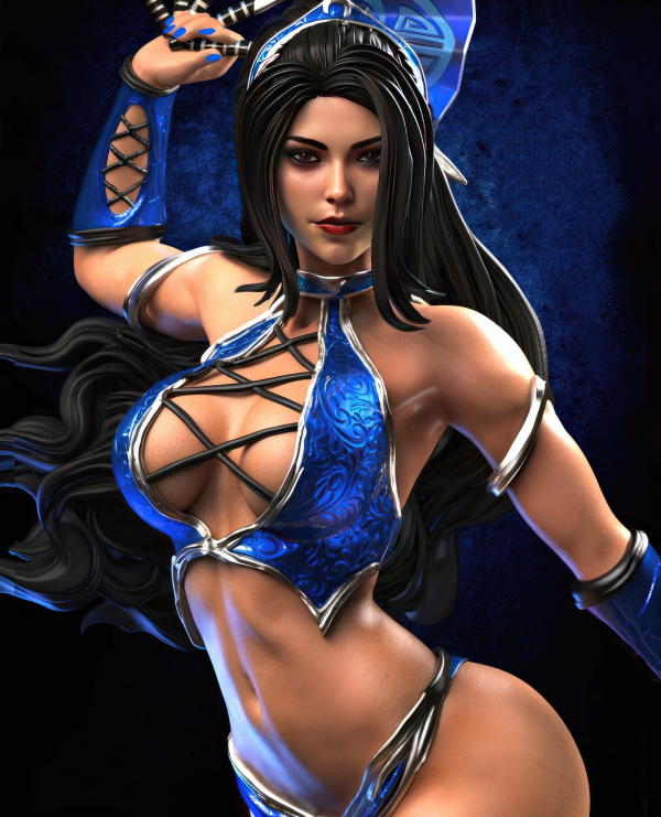 Kitana 3D Model — изображение 2
