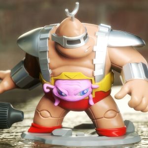 Krang Chibi 3D Model