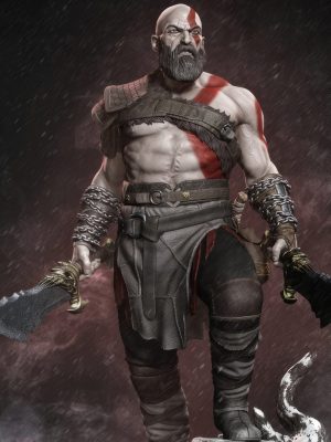Kratos 3D Model