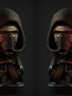 Kylo Chibi 3D Model