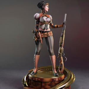 Lady Mechanika 3D Model