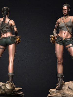 Lara Croft 3D Model