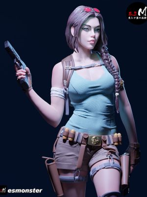 Lara Croft 3D Model