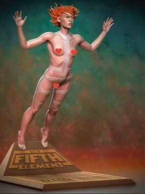 Leeloo 3D Model