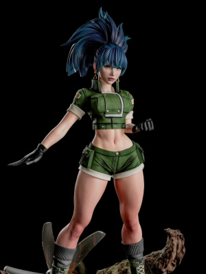 Leona Heidern The King of Fighters 3D Model