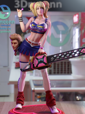 Lollipop Chainsaw 3D Model