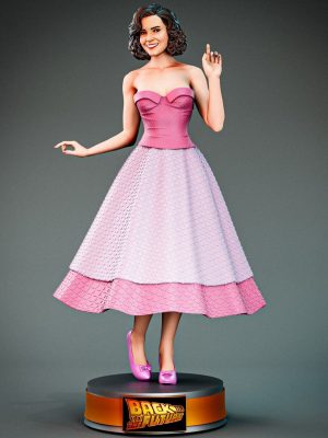 Lorraine Baines McFly 3D Model