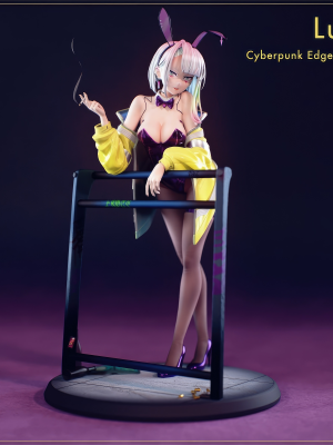 Lucy Cyberpunk 3D Model