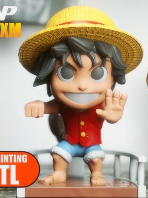 Luffy Chibi 3D Model