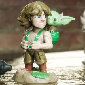 Luke and Yoda 3D Model