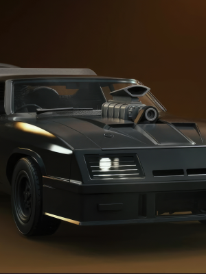 Mad Max Ford Falcon 3D Model