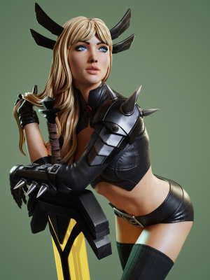 Magik Polina 3D Model