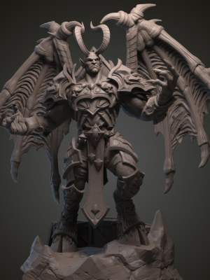 Mal'ganis 3D Model