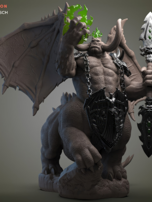 Mannoroth 3D Model