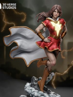 Mary Marvel 3D Model