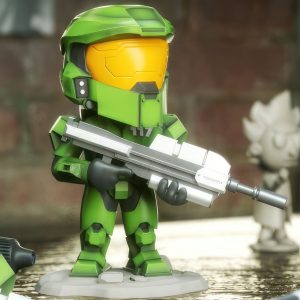 Master Chief Halo Chibi 3D Model