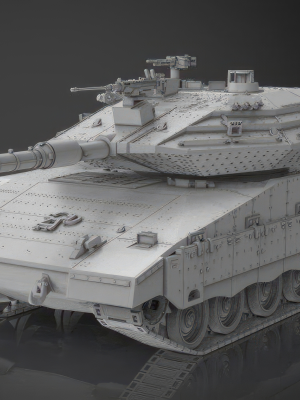 Merkava MK4 3D Model