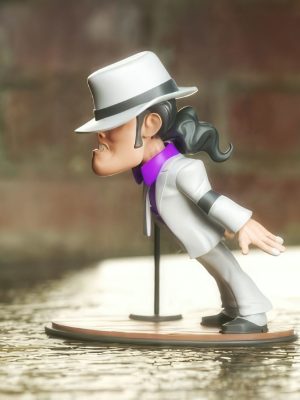 Michael Jackson Chibi 3D Model