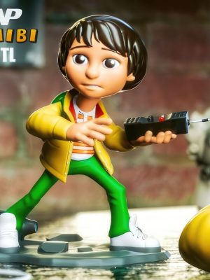 Mike Stranger Things 3D Model