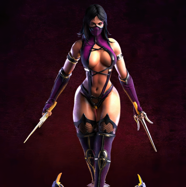 Mileena 3D Model