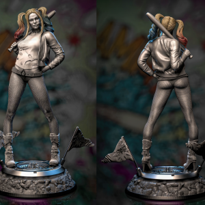 Miss Quinn 3D Model