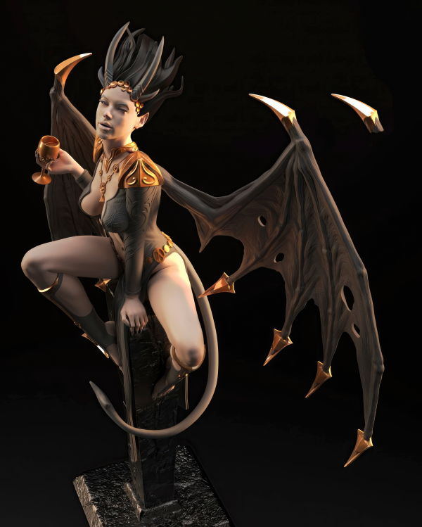 Mizora Baldurs Gate 3 3D Model